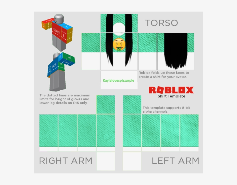 Girl Shirt Template !   Roblox The T Shirt Roblox Shirt Template 2018 - girl shirt template roblox the t shirt roblox shirt template 2018